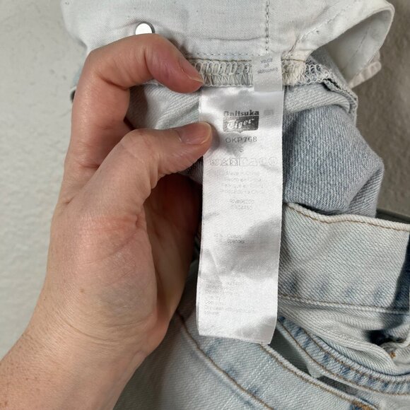Onitsuka Tiger X Andrea Pompilio  Light Wash Cropped Jeans Size Small - Picture 12 of 15